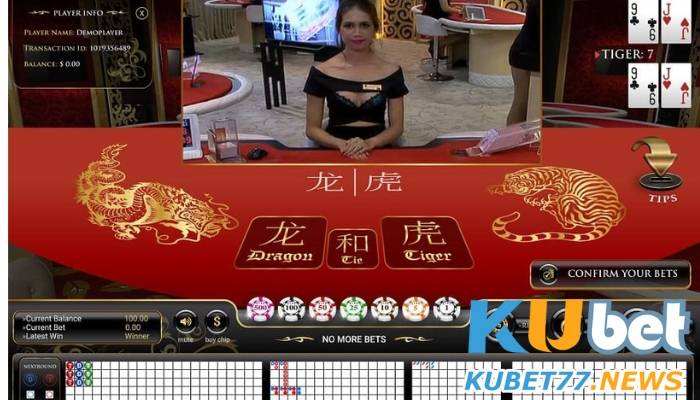 Những cửa cược trong Rồng Hổ Kubet